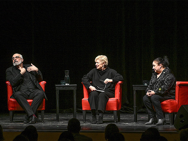 Maria Happel und Michael Niavarani